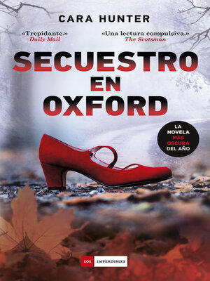 cover image of Secuestro en Oxford